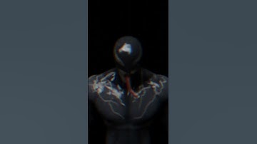 Recreating the VENOM scene from Spider Man 2 in BLENDER #youtubeshorts #blender3d #spiderman2ps5