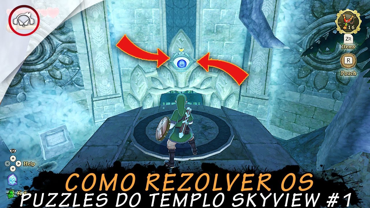 Miniatura do vídeo The Legend Of Zelda: Skyward Sword HD, Como REZOLVER os puzzles do TEMPLO SKYVIEW | super dica #1