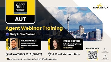 Auckland University of Technology (AUT) - Yes Education Agent Webinar Training