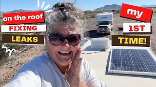 1st Time Sealing Leaks on My RV. So Many Lessons! Saving Phoenyx from the Rains - S9.E22 by Debra Dickinson 1,262 views 3 months ago 18 minutes