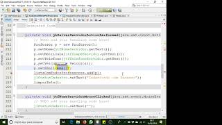 Java Desktop - Alterar com Array List