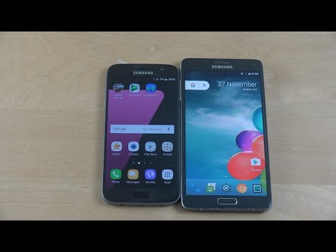 Samsung Galaxy S7 Android 7.0 Nougat vs. Samsung Galaxy Note 4 Android 7.1 - Which Is Faster?