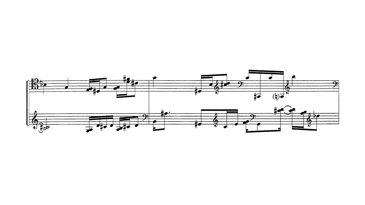 Iannis Xenakis - Roscobeck (1996)