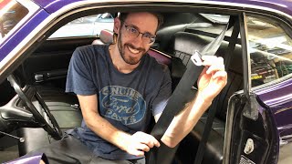 New Retro Fit Seatbelts For The Torino
