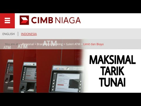 CARA MENGAMBIL UANG DI ATM CIMB NIAGA TUTORIAL PENARIKAN UANG.. 