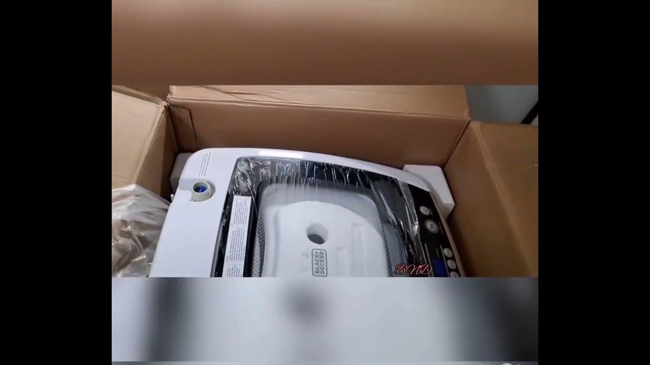 Unboxing Black and Decker Portable Washer YouTube