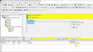 55 Omron PLC Programming   Shift Registers   Rotate Right   ROR Instruction
