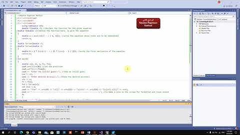 Video numerical analysis project