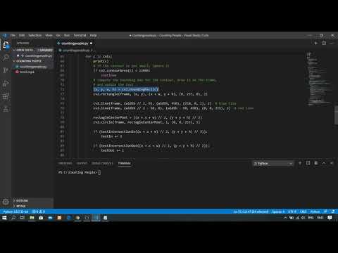 People Counting | Python - YouTube