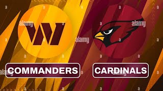 Washington Commanders. Versus.