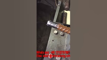 Rebar Rib Peeling & Thread Rolling Machine 40DZ