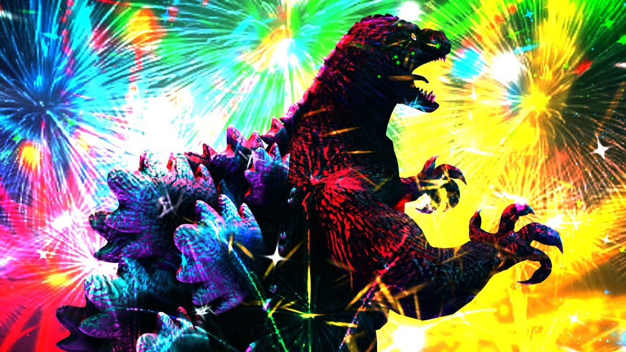 Godzilla Loves Fireworks - YouTube