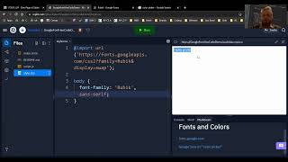 Google Fonts and Hex Colors