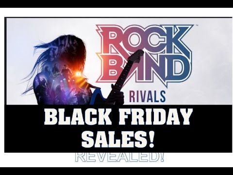 Rock Band 4 News  Rock Band Rivals Black Friday Sales! Free Guitar With Band Bundle!