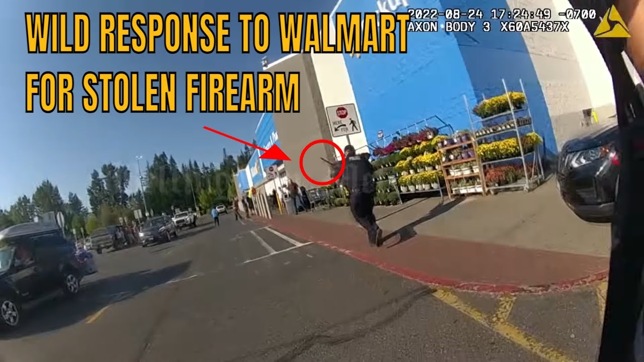 Man stealing Shotgun from Walmart leads to WILD Police response