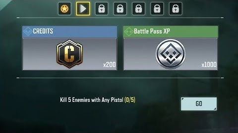 call of duty mobile kill 5 enemies with any pistol task completed