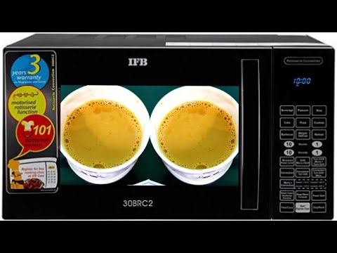 how to make ginger tea in microwave| how to make tea in ifb microwave