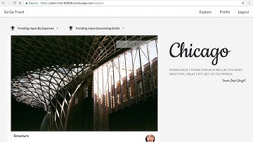 CS498 The Art of Web Programming Final Project - GoGoTravel