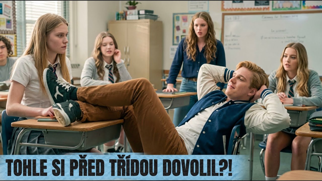 Šikanátor odmítne odejít z lavice nové dívky — ona ho přechytračí před všemi