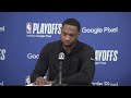 Willie green recaps loss  pelicansthunder game 1 postgame  2024 nba playoffs