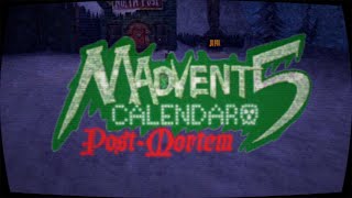 Information Haunted PS1 Madvent Calendar 5: Post Mortem (part 1) | Days 1-2 Update