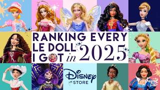 Ranking Every Disney Limited Edition Doll I Got In 2025  A Yearend Recap  Retrospective Of Dolls