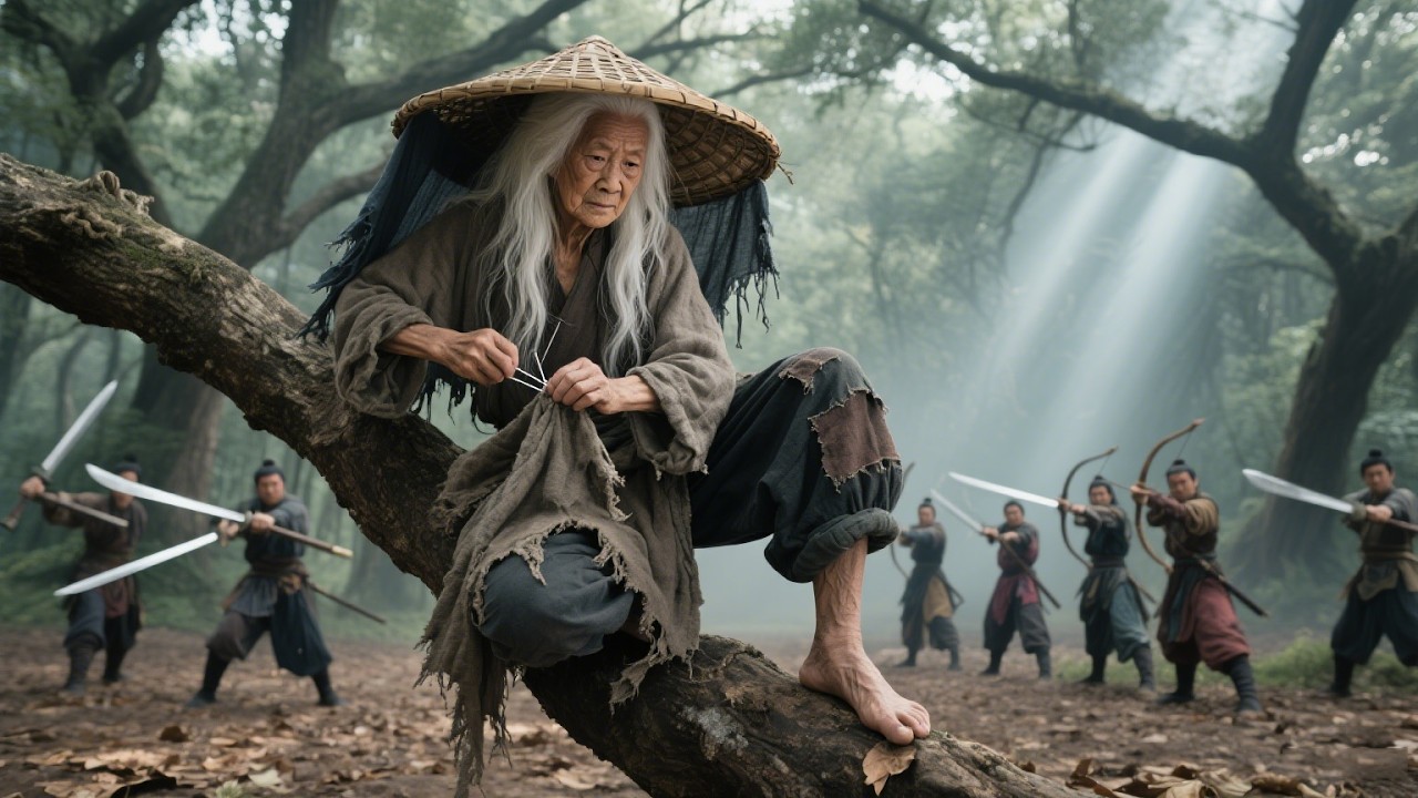 70歲老太竟是絕世高手，僅靠一根繡針稱霸武林丨Kungfu丨2025丨Donnie丨功夫丨動作#武俠 #辛芷蕾  #熱門 #movie #中國電視劇#许凯#赵丽颖#白鹿#景甜