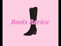 DREAM PAIRS Womens Cowboy Boots, Western Cowgirl Pull On Zipper Chunky Heel Pointed Toe Knee High Bo