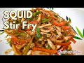 How to Make Easy Squid Stir Fry | Squid Stir Fry Recipe