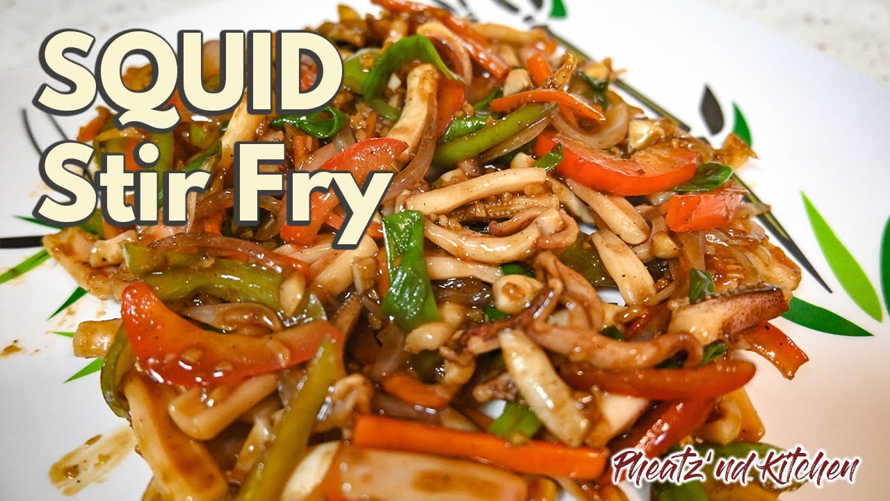 Photo Pete's Stir-fried Squid Recipe ⁣⁣  from Medan City