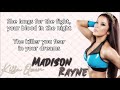 Madison Rayne TNA Theme - Killa Queen (lyrics)