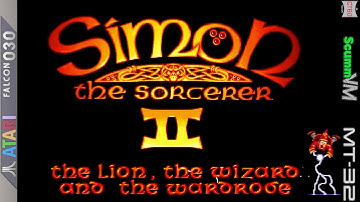 Atari ST Extra [009] Simon the Sorcerer 2 DOS/CD Intro in ScummVM on CT60 Falcon Roland MT32