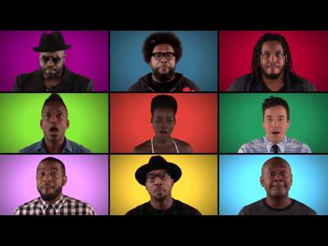 Jimmy Fallon, The Roots & 'Star Wars  The Force Awakens' Cast Sing 'Star Wars' Medley A Cappella