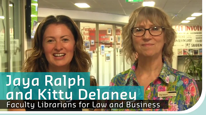 Meet Kitty Delaney and Jaya Ralph, Faculty Librari...