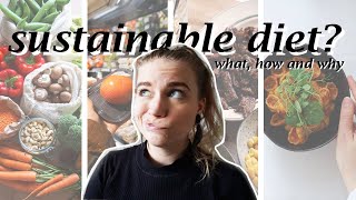 what is a "sustainable" diet? // a nuanced and non-judgemental take