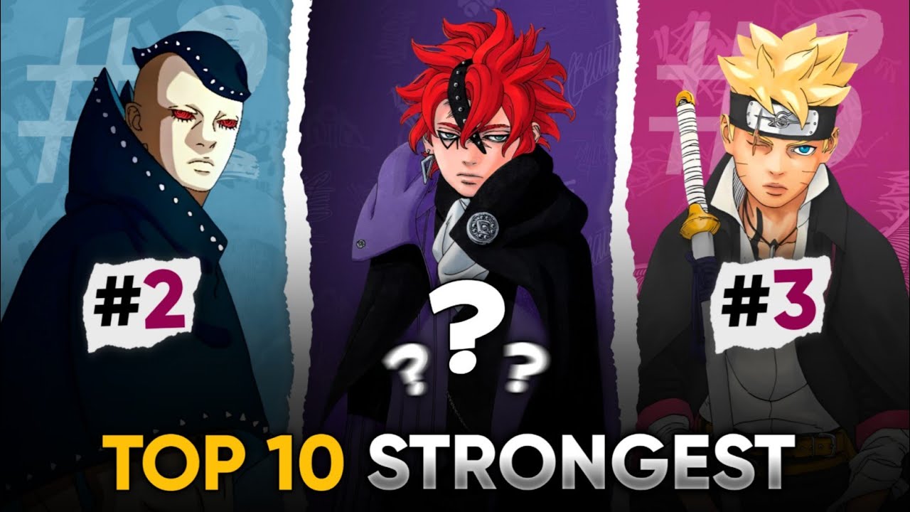 Top 10 Strongest Character In Boruto Two Blue Vortex #Boruto #naruto # ...