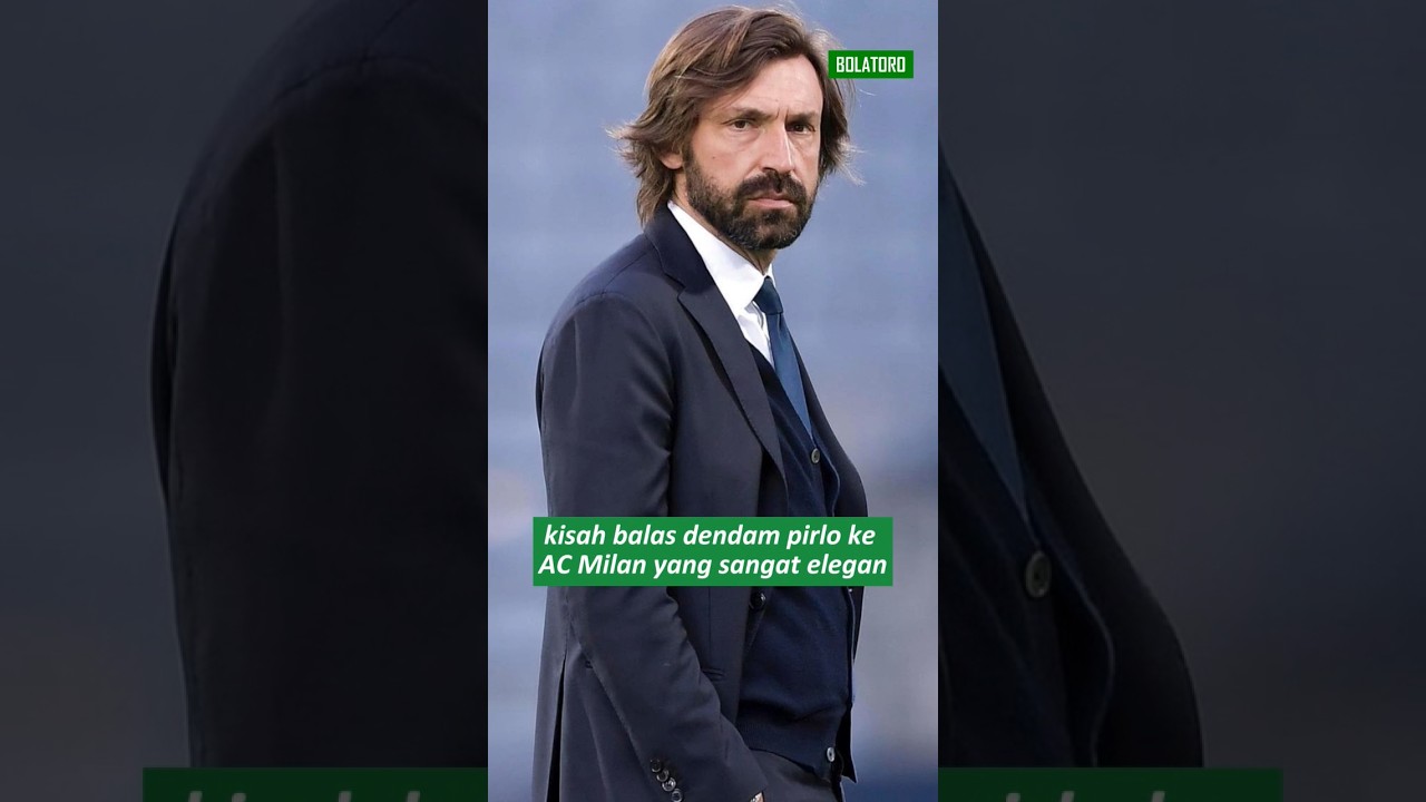 ⁣Balas Dendam Andrea Pirlo ke AC Milan dengan cara yang paling elegan 👑  #shorts