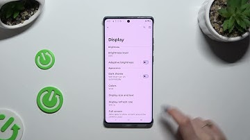 Motorola Edge 50 Fusion: Change Display Refresh Rate | How to switch to a higher refresh rate