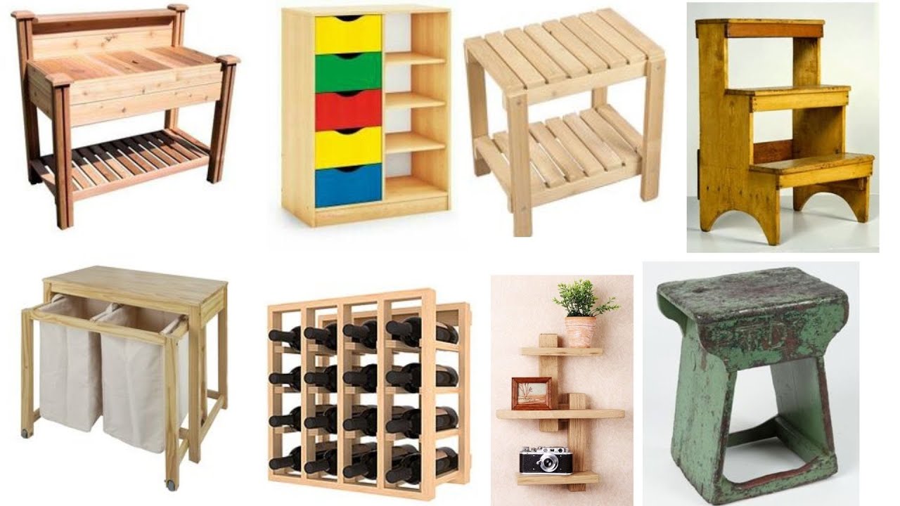 Unique and Creative Wood Furniture Ideas for Your home or office/ Make money woodworking ideas