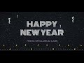 The Night Sky on New Year&#39;s Eve 2021 - Happy New Year