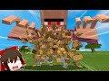 【マイクラ】建物が粉々になるマップで魔女を倒せ！！【ゆっくり実況】【配布マップ】