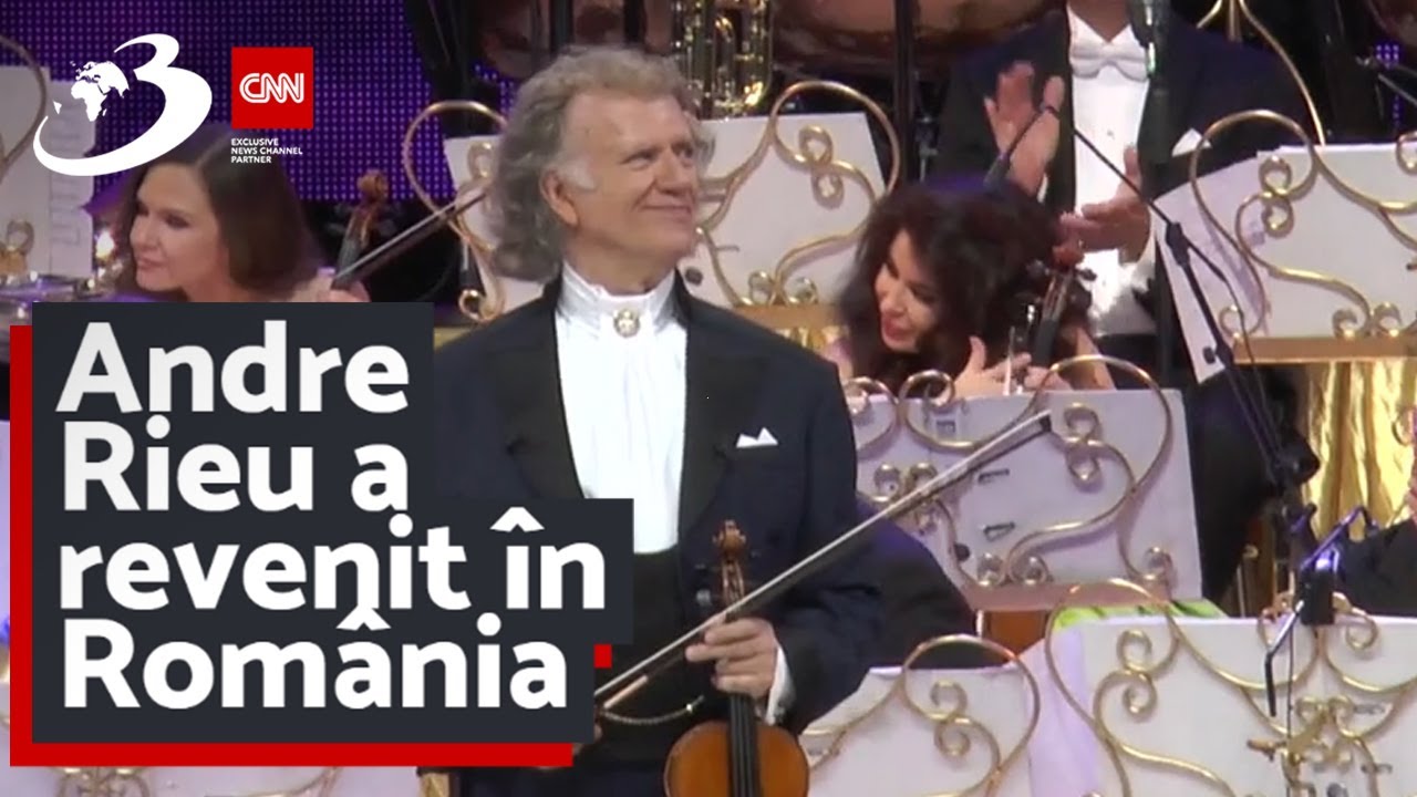 Andre Rieu a revenit în România. Violonistul a ținut primul concert ...
