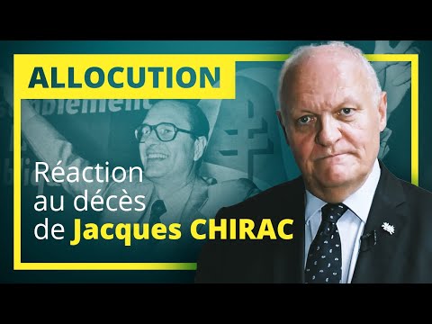 Décès de Jacques Chirac : la réaction de François Asselineau