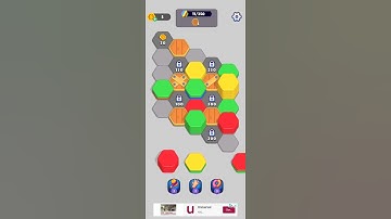 Hexa Sort Gameplay (iOS, Android) 💎 The Puzzle of Colors!
