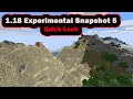 Minecraft 1.18 Experimental Snapshot 5 Quick Look