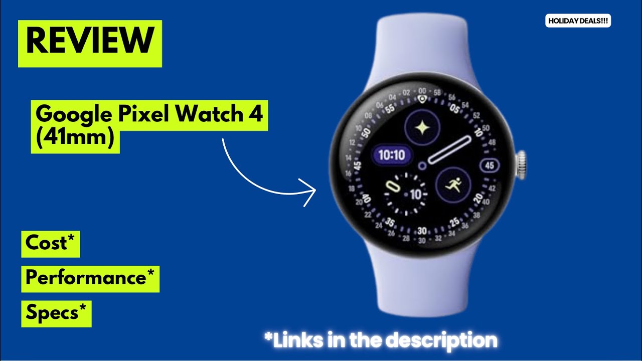 Google Pixel Watch 4 (41mm) Review 2025 | Heart Rate, Sleep 