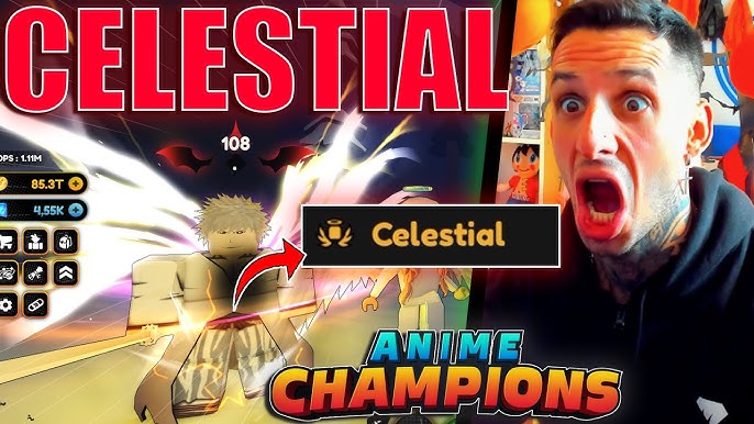 ⚠️ NEW CODES UPDATE 3 + NEW PASSIVE CELESTIAL NO ANIME CHAMPIONS SIMULATOR  - ROBLOX 