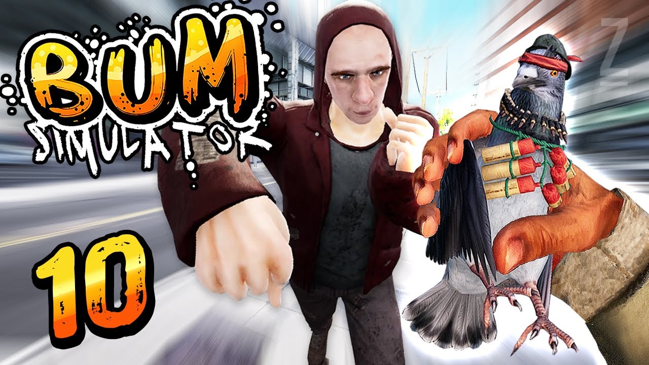 Bum Simulator Part 10 - BEGGING MONEY UPGRADE! - YouTube