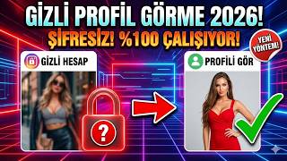 İnstagram Gi̇zli̇ Profi̇l Görme Ücretsi̇z - Şi̇fresi̇z %100 Çalişan 2026 Gi̇zli̇ Profi̇l Görme