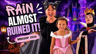 Disney World Vlog | Mickey’s Not-So-Scary Halloween Party 2026 🎃 RAINY Start, Parade, Shows